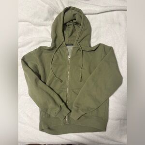 Brandy Melville Sage Green Hoodie